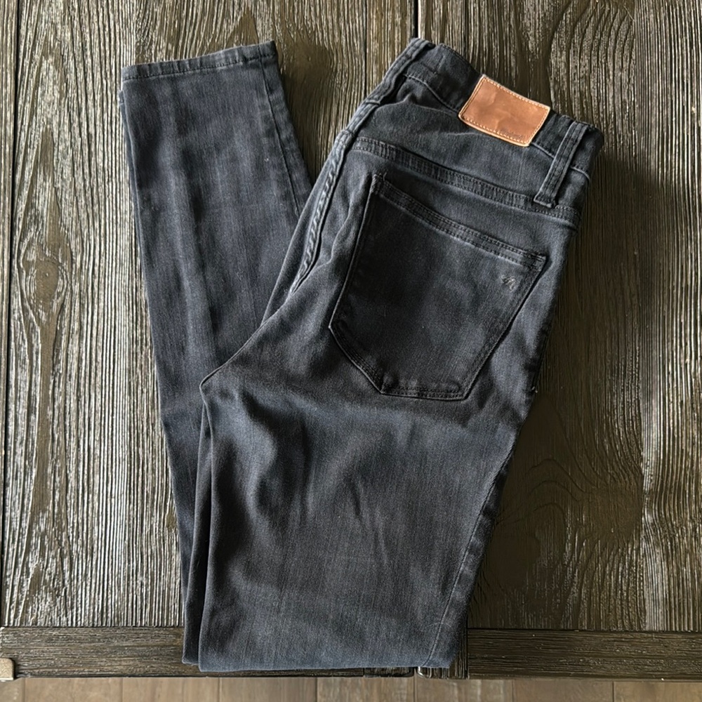 Madewell 9” high rise skinny, Black